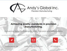 Tablet Screenshot of andysglobal.com